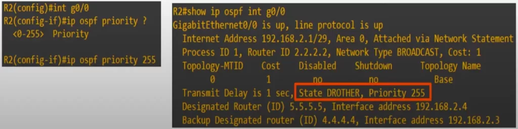 Broadcast-OSPF-priority
