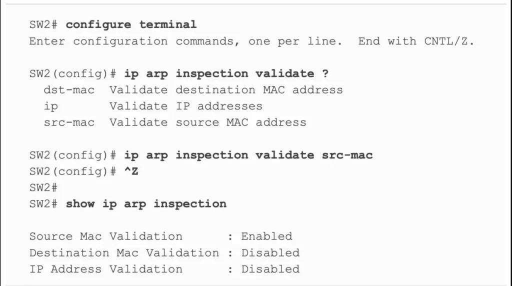 Confirming-ARP-Inspection-Rate-Limits