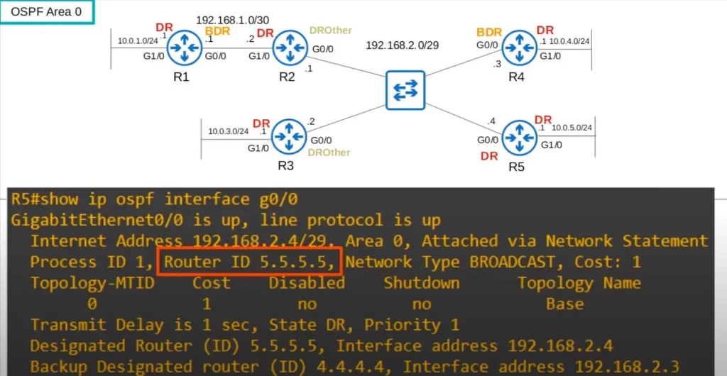 OSPF-broadcast-network