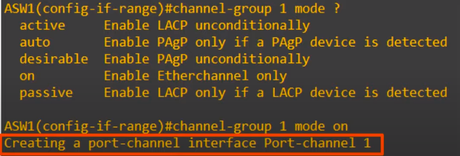 Configuring-static-L2-EtherChannels