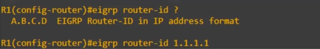 eigrp-router-id